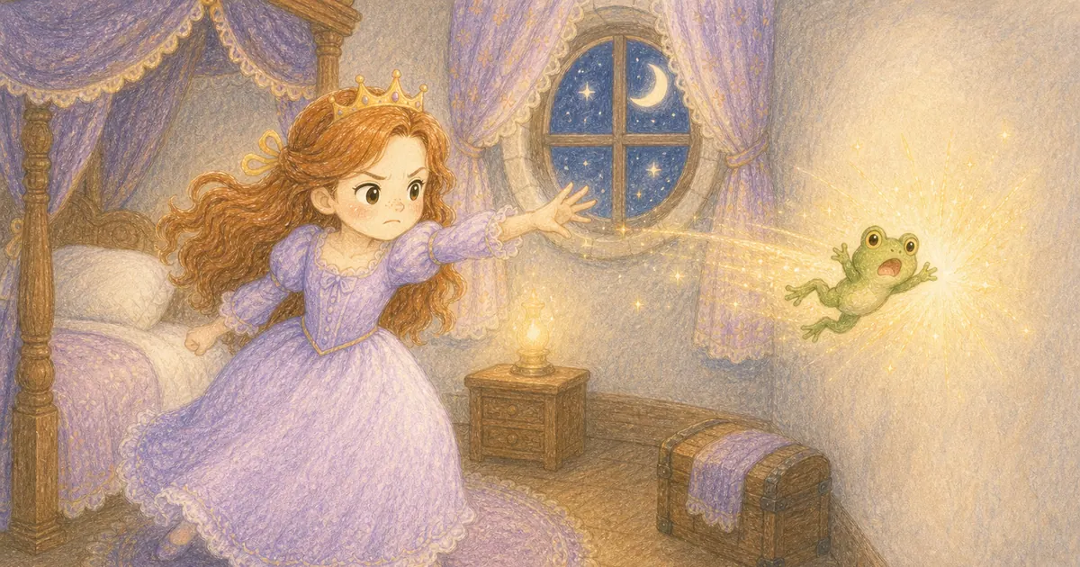 青蛙王子插畫：第 6 段