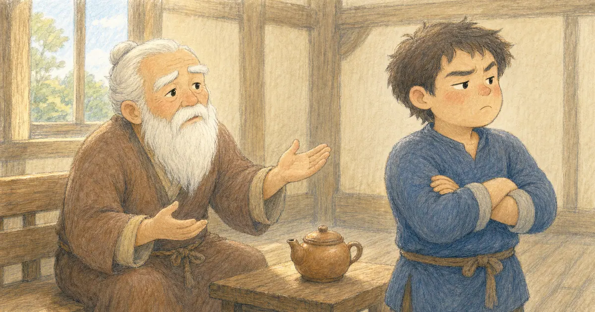 父親與他的兒子們插畫：第 2 段