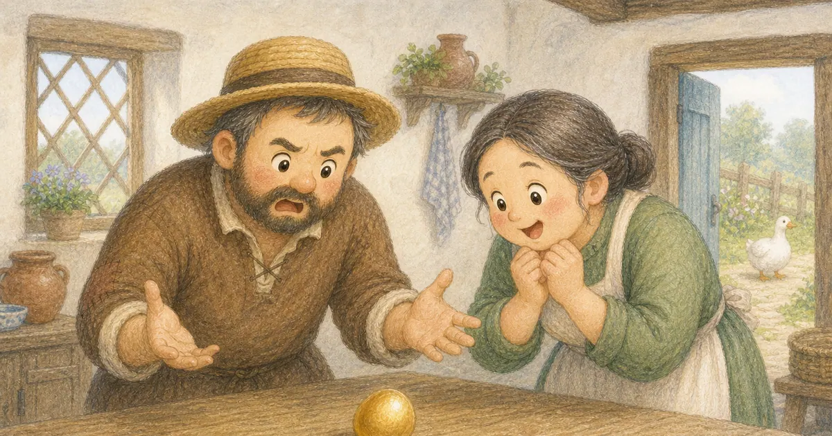 下金蛋的鵝插畫：第 4 段