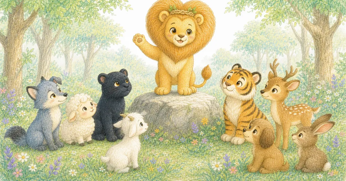 獅子的王國插畫：第 3 段