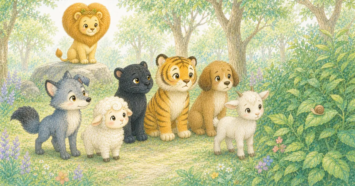 獅子的王國插畫：第 7 段