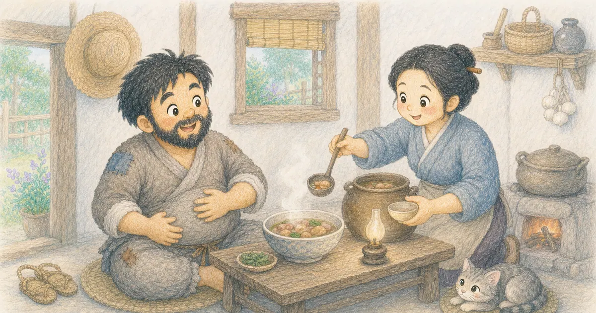 守株待兔插畫:第 3 段